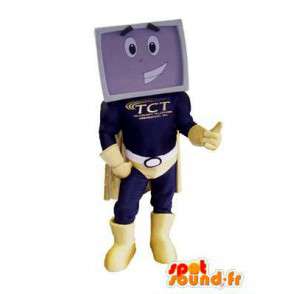 Screen TV mascot  - MASFR006667 - Mascots of objects