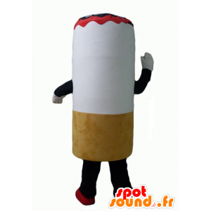 Mascotte de cigarette géante, à l'air farouche - MASFR24341 - Mascottes d'objets