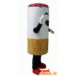 Mascot cigarro gigante de olhar feroz - MASFR24341 - objetos mascotes