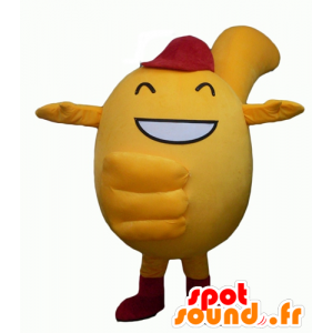 Giallo pupazzo mascotte, tutto e carino - MASFR24345 - Mascotte non classificati