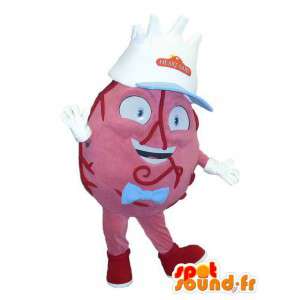Mascotte en forme de cœur géant. Costume d'organe - MASFR006669 - Mascottes non-classées