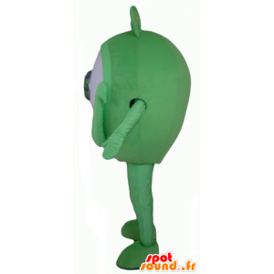 Mascot grande olho verde, gigante, extraterrestre - MASFR24351 - Mascotes não classificados