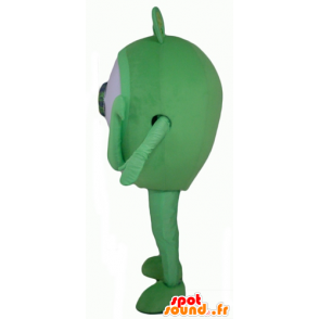 Stor grøn øjet maskot, kæmpe, fremmed - Spotsound maskot kostume