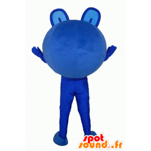 Mascot grote blauwe ogen, gigantische buitenaardse - MASFR24353 - Niet-ingedeelde Mascottes