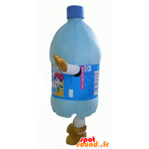 Kunststoff-Flasche Maskottchen, Wasserflasche - MASFR24354 - Maskottchen-Flaschen