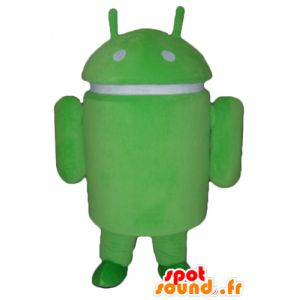 Mascot bugdroid famoso logo teléfonos Android - MASFR24363 - Personajes famosos de mascotas