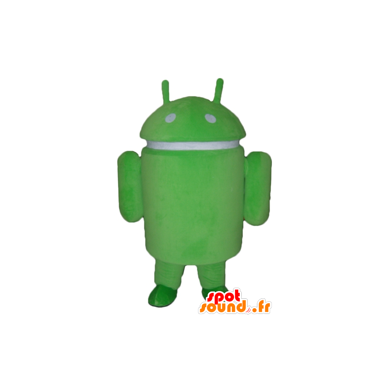 Mascotte de Bugdroid, célèbre logo des téléphones Android - MASFR24363 - Mascottes Personnages célèbres