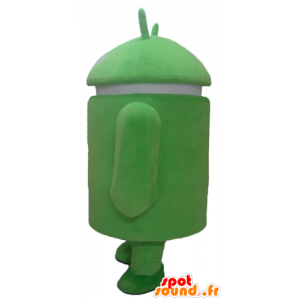 Mascot Bugdroid famous logo Android phones - MASFR24363 - Mascots famous characters