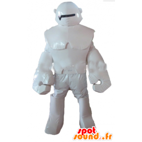 Robot maskotti merkki valkoinen jättiläinen gorilla - Gorilla maskotteja - MASFR24380 - SpotSound.fr