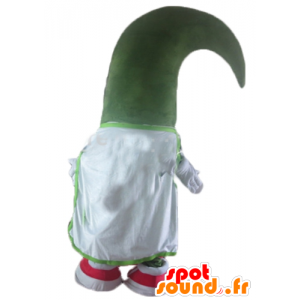 Green man mascot, cheerful, green fir - MASFR24389 - Mascots unclassified