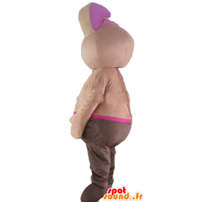 Menino Africano mascote, Sultan, sem camisa - MASFR24393 - Mascotes Boys and Girls