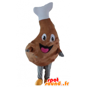 Boerenham mascotte, reus, Bayonne ham - MASFR24396 - Fast Food Mascottes