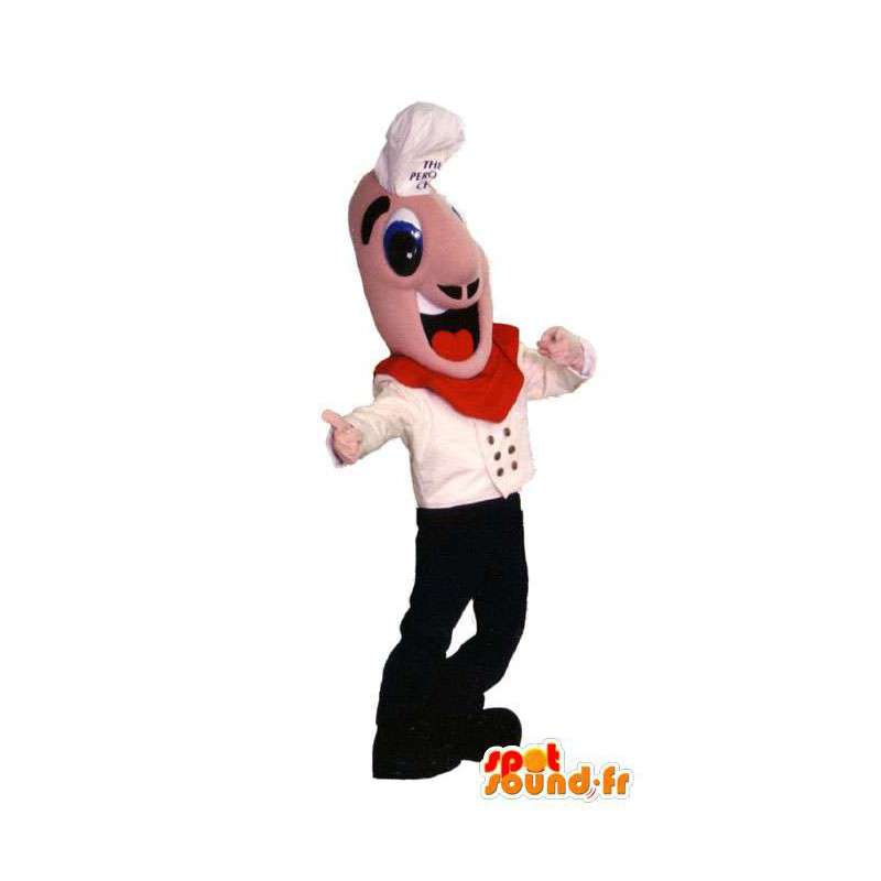 Mascot chef customizable. Costumes Head  - MASFR006683 - Human mascots