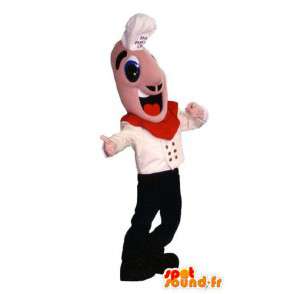 Mascot Chef personalizable. Jefe de vestuario - MASFR006683 - Mascotas humanas