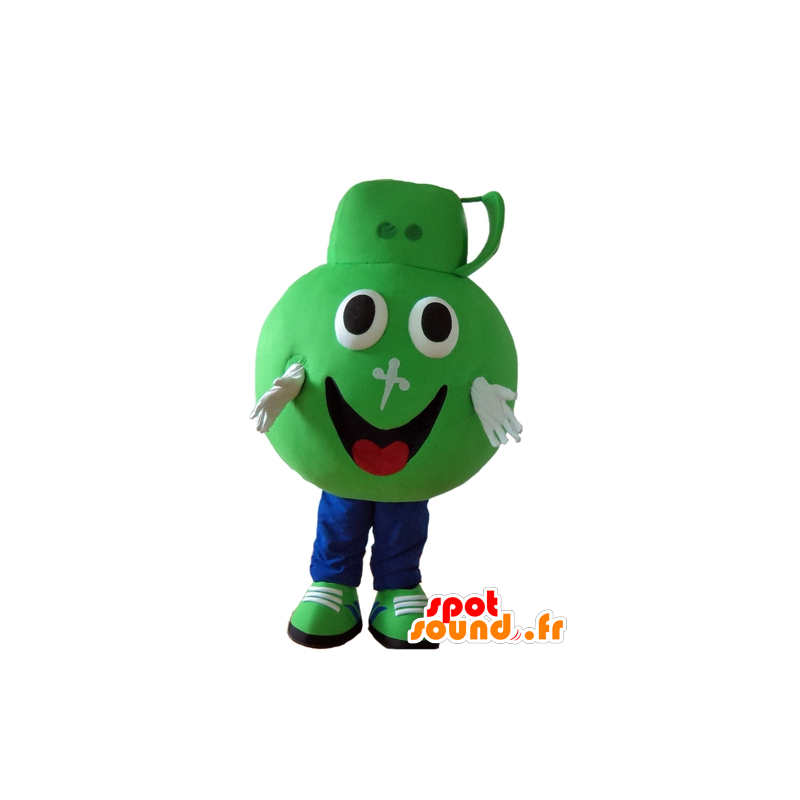 Mascotte de produit ménager vert, Dettol - MASFR24405 - Mascottes d'objets