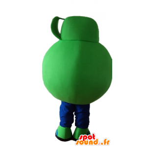 Green household product mascot, Dettol - MASFR24405 - Mascots of objects