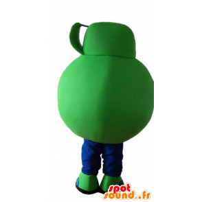 Green household product mascot, Dettol - MASFR24405 - Mascots of objects