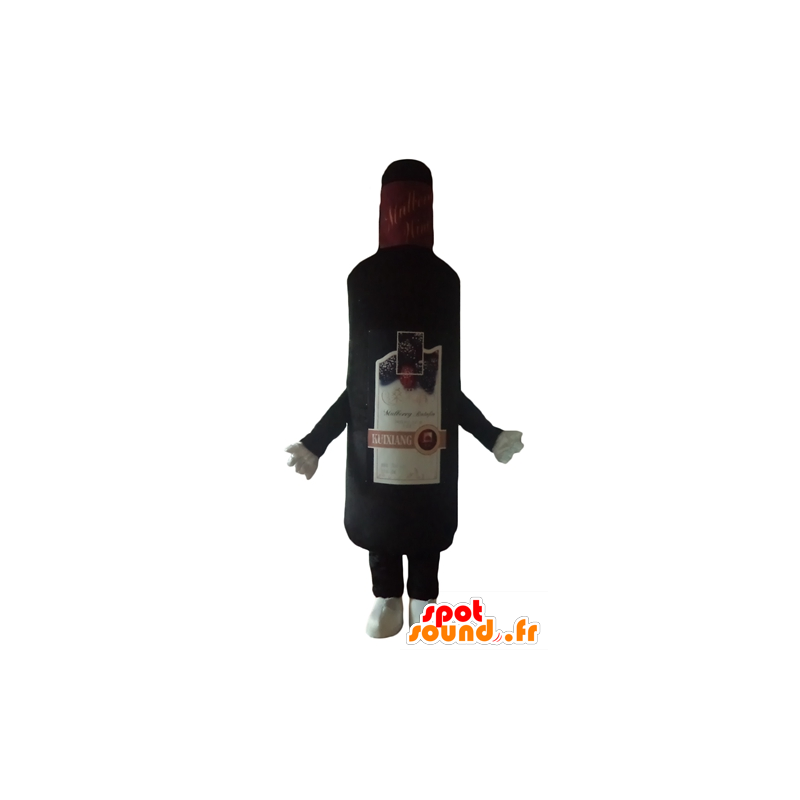 Mascotte bottle of wine, liquor giant - MASFR24406 - Mascots bottles