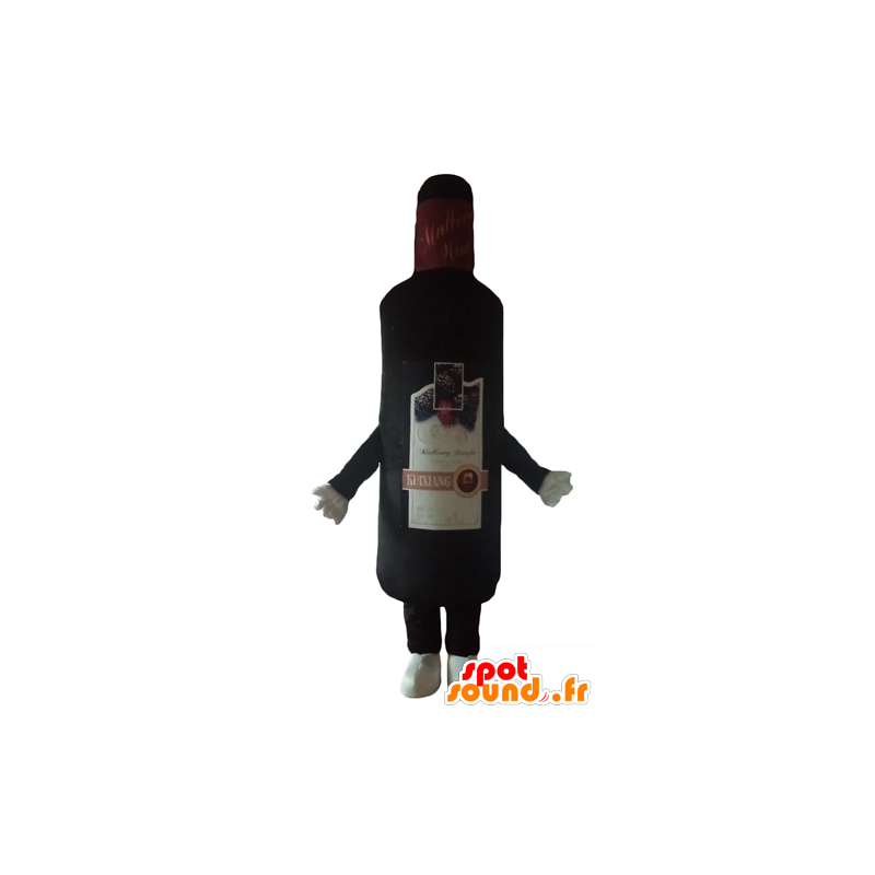 Mascotte de bouteille de vin, de liqueur, géante - MASFR24406 - Mascottes Bouteilles