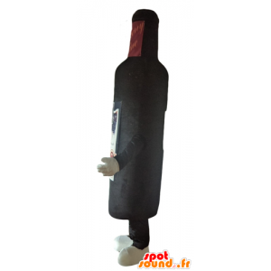 Pullo maskotti viini, viina jättiläinen - MASFR24406 - Mascottes Bouteilles