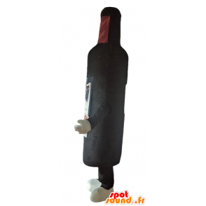 Mascotte Flasche Wein, Schnaps Riesen - MASFR24406 - Maskottchen-Flaschen