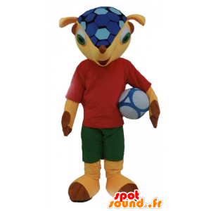 Mascot fuleco berühmten Armadillo WM 2014 - MASFR24412 - Maskottchen berühmte Persönlichkeiten