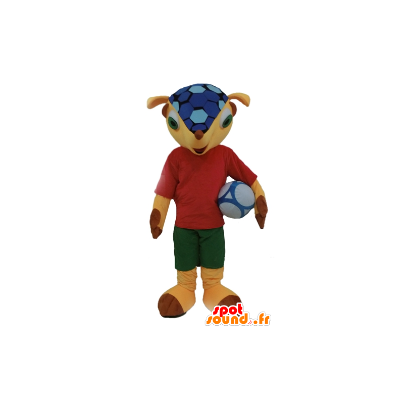 Mascot fuleco berømte Armadillo VM 2014 - MASFR24412 - kjendiser Maskoter