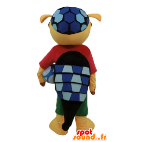 Mascot Fuleco Cup Armadillo mundialmente famoso 2014 - MASFR24412 - Celebridades Mascotes