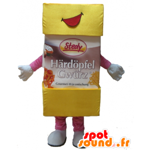 Fantasia de açúcar de confeiteiro, açúcar glace, amarelo e rosa - Mascotes de objeto - MASFR24413 - SpotSound.fr