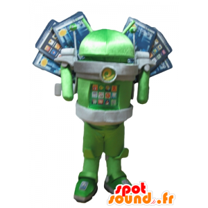 Mascot bugdroid famoso logo teléfonos Android - MASFR24415 - Personajes famosos de mascotas