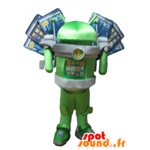 Bugdroidマスコット、Android携帯の有名なロゴ-MASFR24415-有名なキャラクターのマスコット