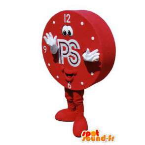 Mascot relógio vermelho de tamanho gigante - MASFR006688 - objetos mascotes