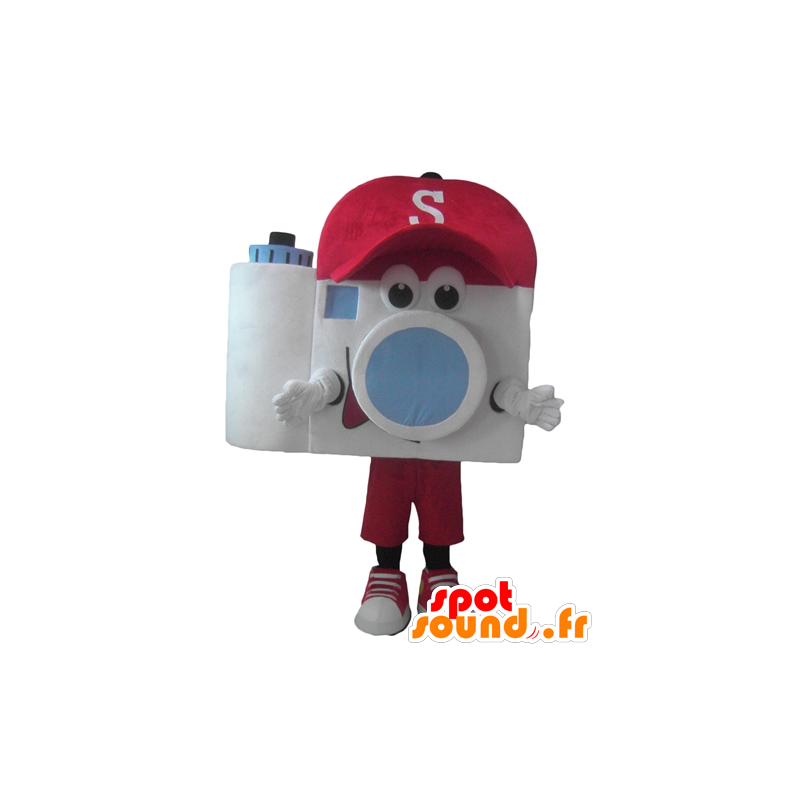 Mascot câmara, com um tampão vermelho - MASFR24423 - objetos mascotes