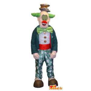 Mascotte de Krusty le clown, clown célèbre des Simpsons - MASFR006689 - Mascottes Les Simpson