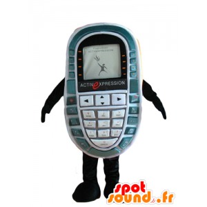 Mascot interactieve doos voor de code en de ratings - MASFR24440 - mascottes objecten