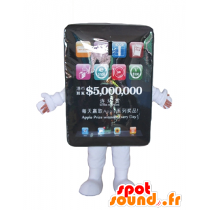 Touch pad de la mascota, negro, gigante - MASFR24444 - Mascotas de objetos