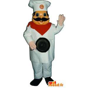 Mascot hodet tilpasses kokk. Chief Costume - MASFR006693 - Man Maskoter