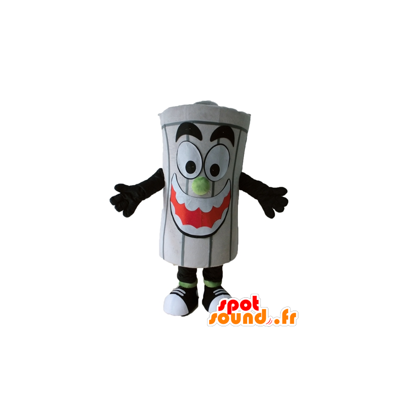 Mascot trash, dump garbage gray, giant - MASFR24454 - Mascots of objects