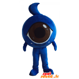 Mascot olho gigante, azul todo e bonito - MASFR24462 - Mascotes não classificados