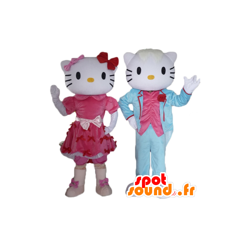 2 mascotas, una de Hello Kitty y la otra de su novio - MASFR24479 - Mascotas de Hello Kitty