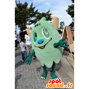 Mascotte de 801-Chan, petit monstre vert de Kyoto - MASFR25000 - Mascottes Yuru-Chara Japonaises