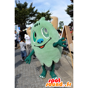 Maskot från 801-Chan, litet grönt monster i Kyoto - Spotsound