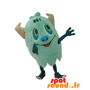 Mascot 801-Chan, weinig groen monster Kyoto - MASFR25000 - Yuru-Chara Japanse Mascottes