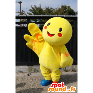 Mascotte Haba-Tan, gigante uccello giallo - MASFR25001 - Yuru-Chara mascotte giapponese
