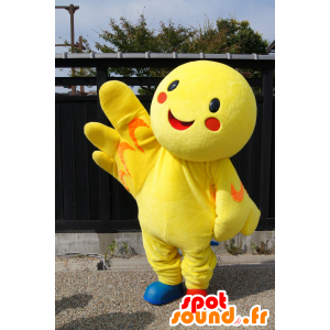 Mascot Haba-Tan, pássaro amarelo gigante - MASFR25001 - Yuru-Chara Mascotes japoneses