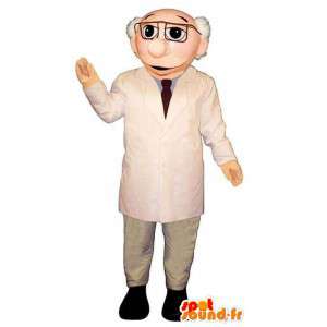 Mascot leraar, wetenschapper. wetenschappelijke Costume - MASFR006706 - man Mascottes