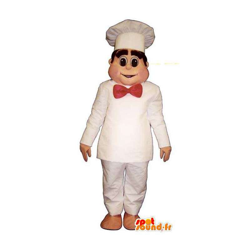 Chef mascotte. kokkostuum - MASFR006707 - man Mascottes