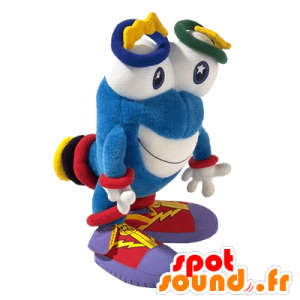 Mascot Izzy, alienígenas Jogos Olímpicos de 1996 azuis em Atlanta - MASFR25012 - Yuru-Chara Mascotes japoneses