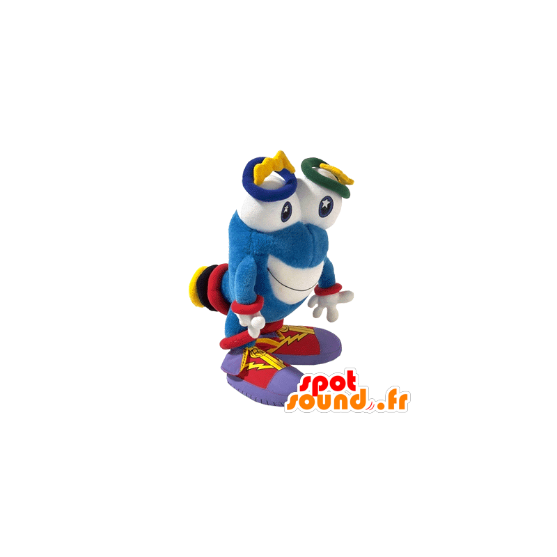 Mascot Izzy, fremmede blå 1996-OL i Atlanta - MASFR25012 - Yuru-Chara japanske Mascots