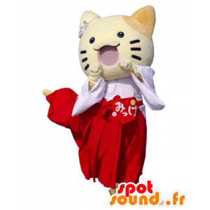 Sanomaru Maskottchen, kleine gelbe Katze Osaka City - MASFR25047 - Yuru-Chara japanischen Maskottchen